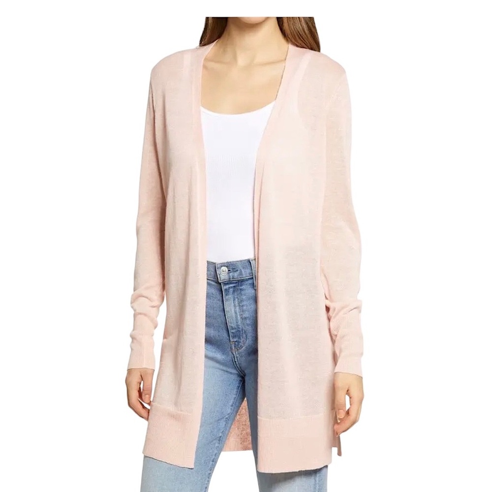 HALOGEN SHEER CARDIGAN